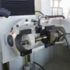 Gear hobbing machine machining metal gear components